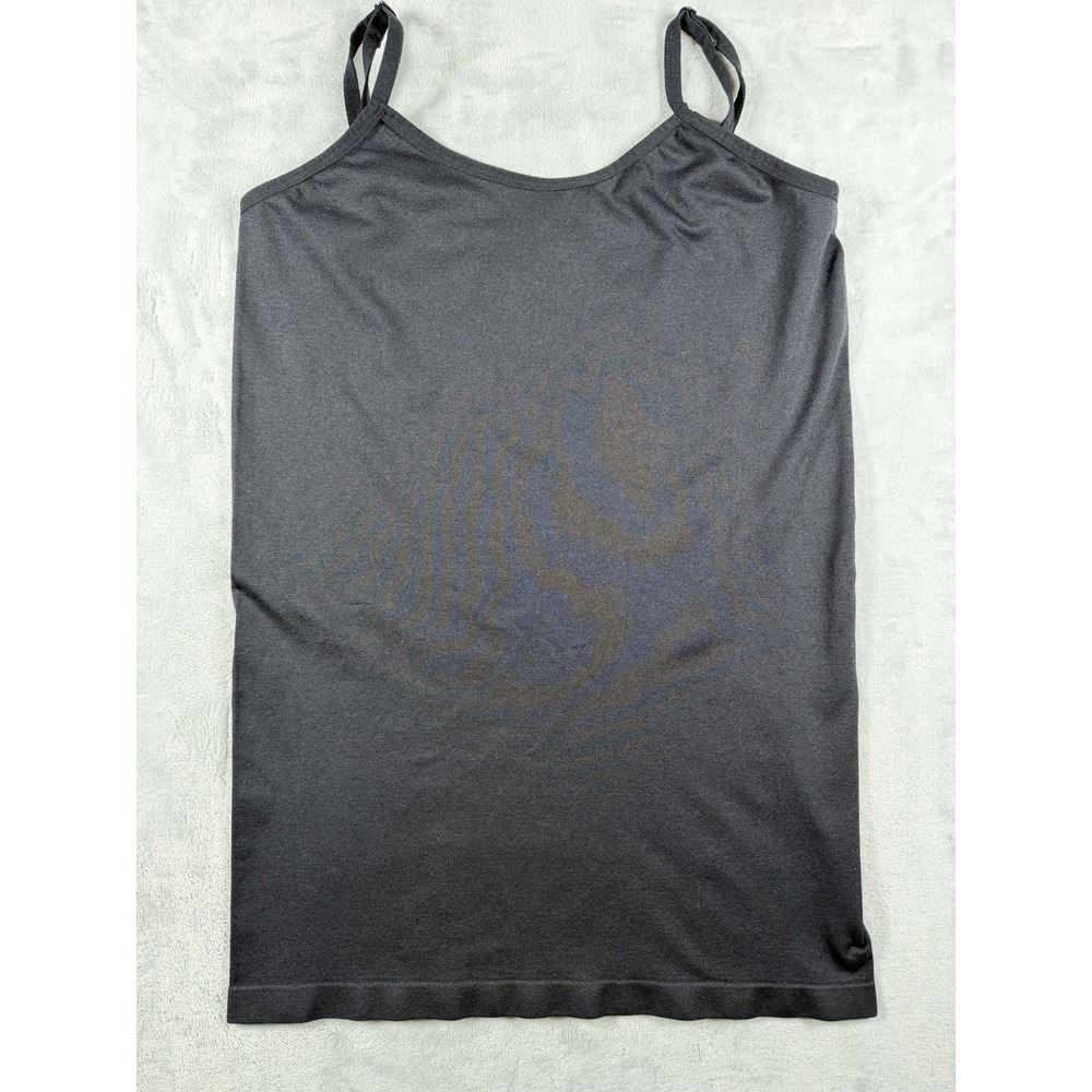 Eye Candy Women's Plus Size 1X/2X Black Seamless Cami Tank Adjustable Straps